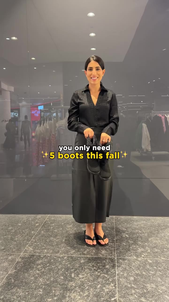 You only need five boots this Fall… apparently 👢⁣ ⁣ Find your new season…