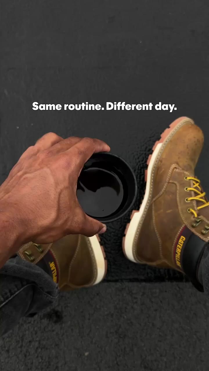 Consistency looks good from every angle 🥾☕
