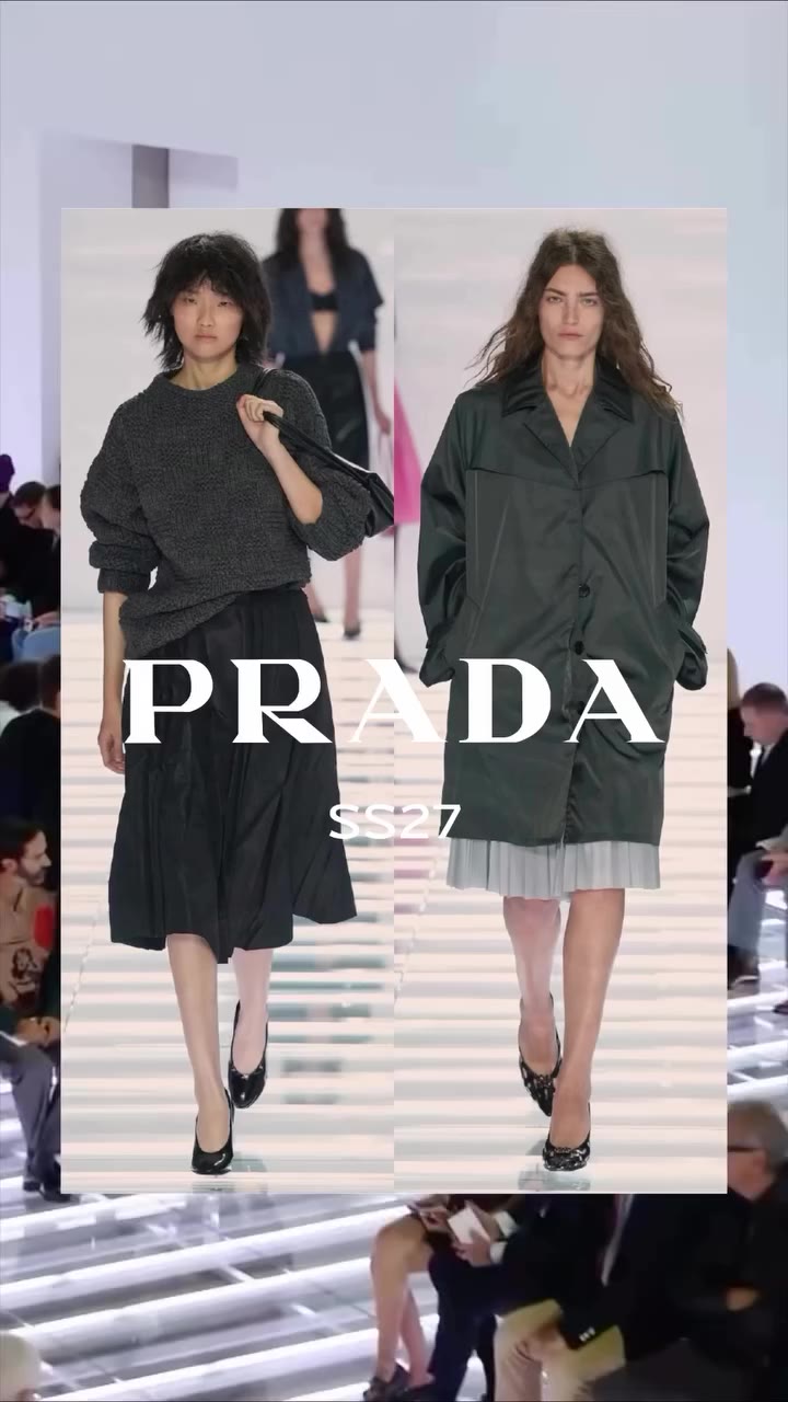 Xinting @xinting700 and Siia @siia_chu for @prada SS27