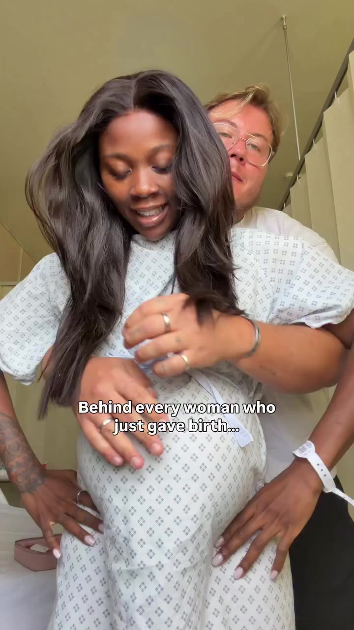 He’ll hate me for this 😂😂😂😭😭 #birthpartner #pregnancyjourney #familylife…