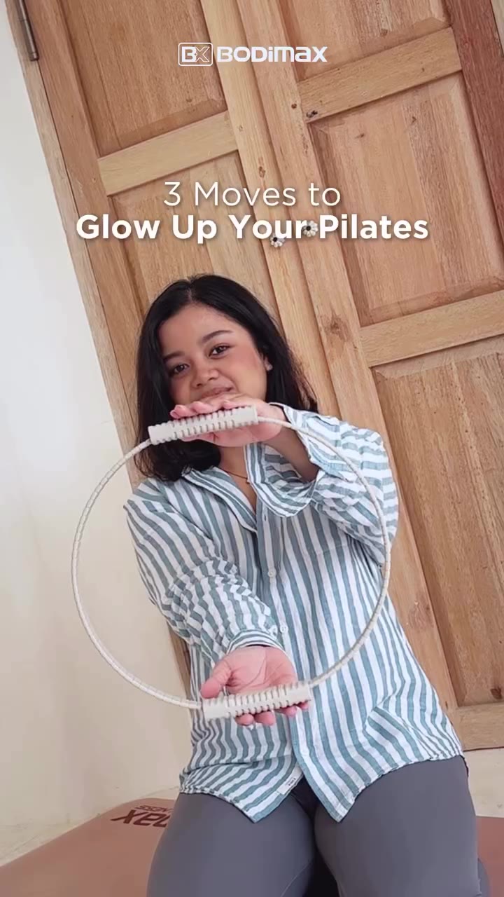 Add the Bodimax Pilates Ring for extra resistance, better control, and deeper…