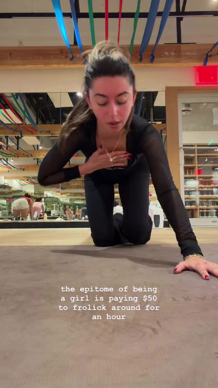 next day update: every bone and muscle in my body hurts @tracyandersonstudio…