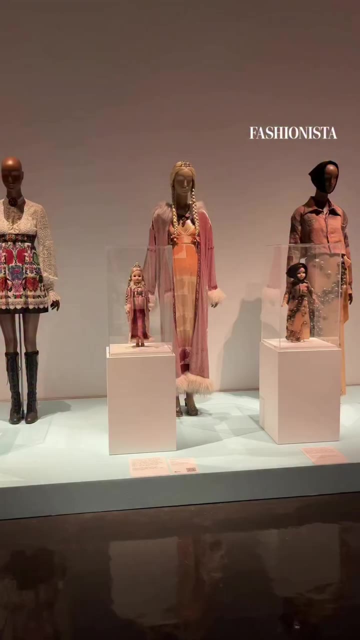 Dolls have been influencing fashion for centuries, and now the @museumatfit is…