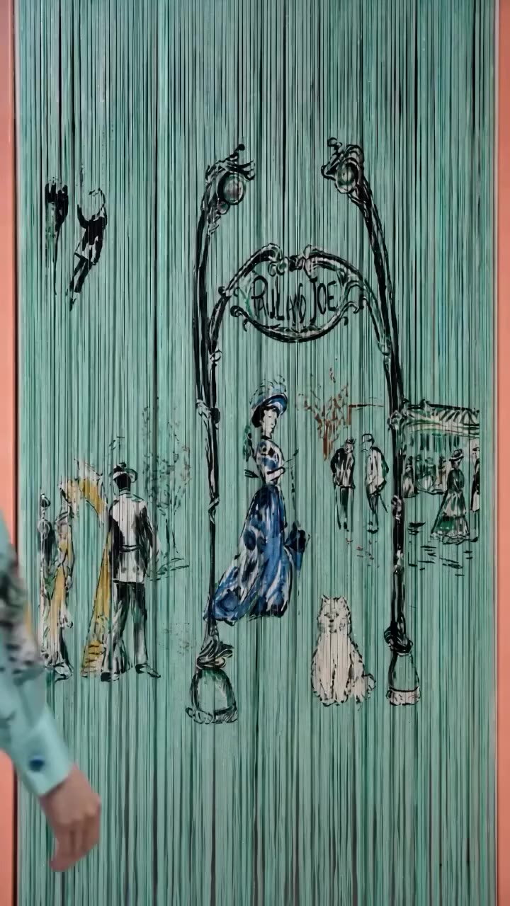 Step through the curtain and into La Vie Parisienne. #paulandjoe…