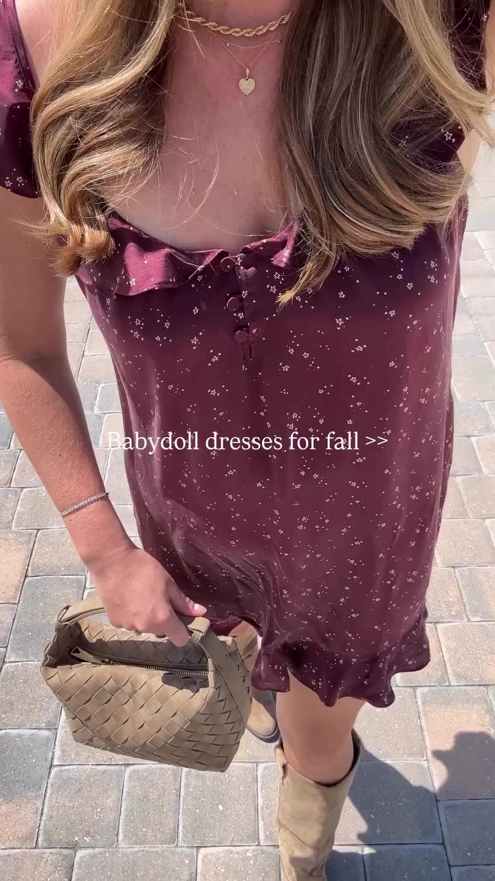 Introducing our first-ever Babydoll. Luxurious Washable Silk meets feminine…