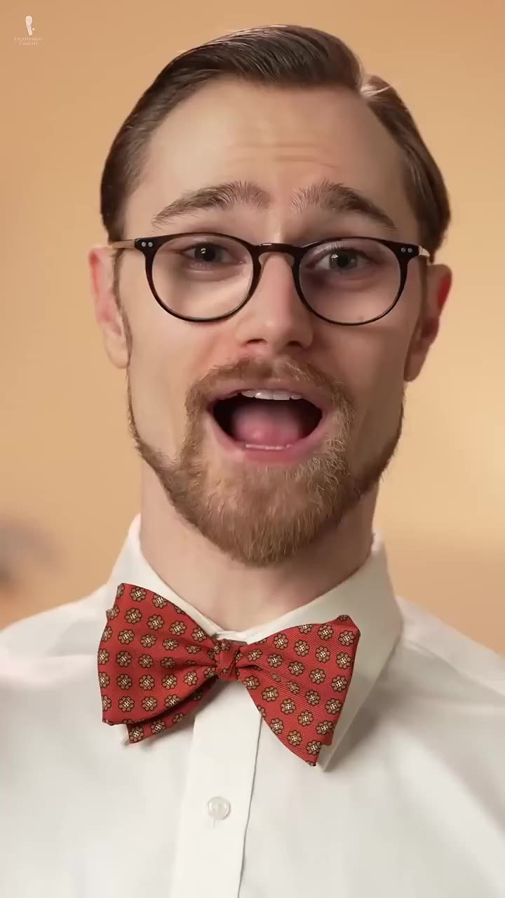 How to tie a real bow tie in under 90 seconds. Saving this for the next black…