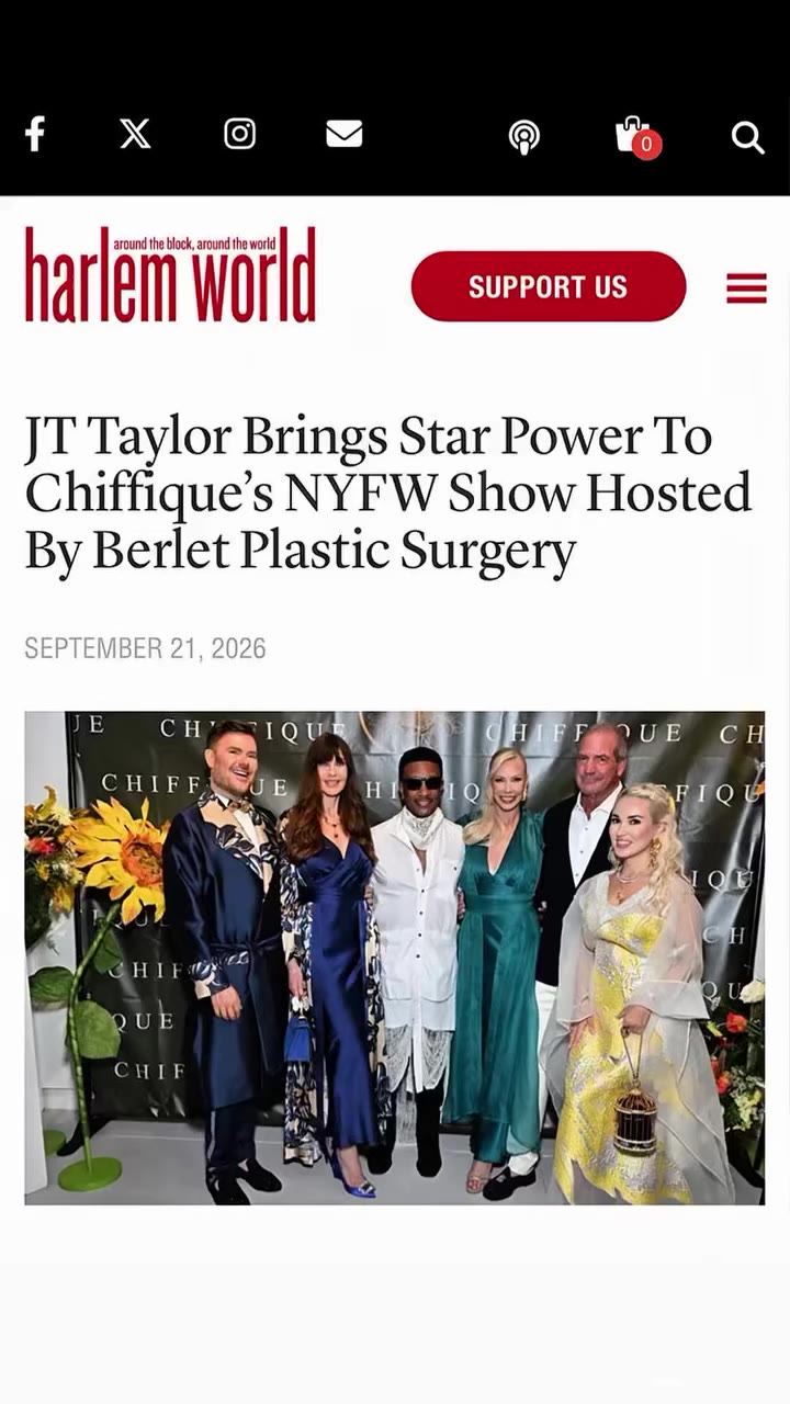 Honored to see Chiffique’s “Unveiled in Silk” featured in Harlem World…