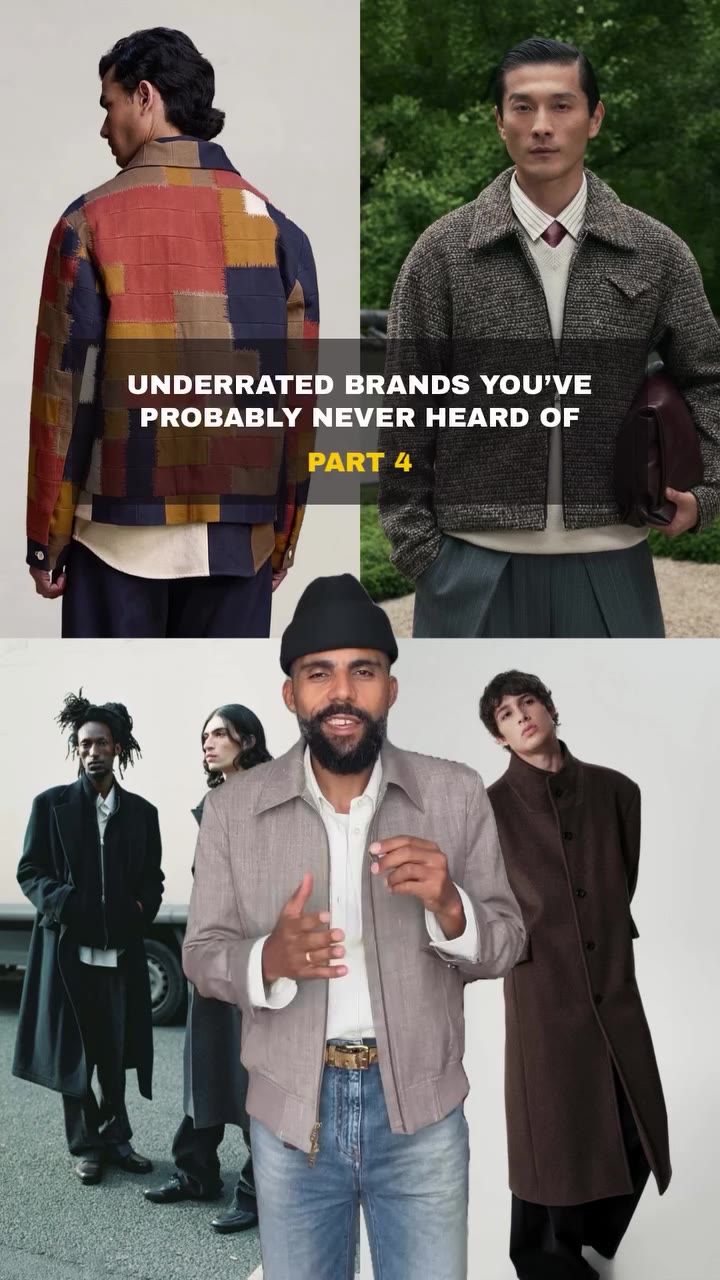 5 Emerging & underrated #Menswear brands, that you’ve probably never heard of…
