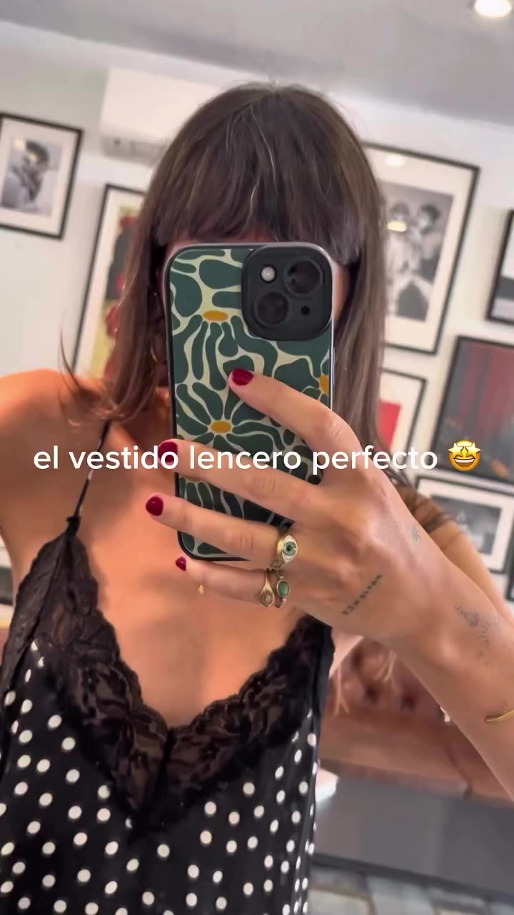 El vestido lencero perfecto 🖤🥹
