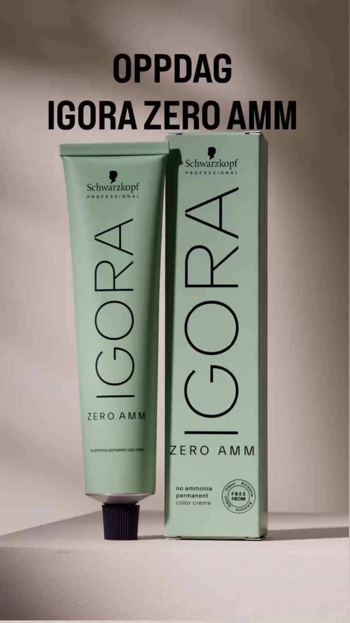 IGORA ZERO AMM Fargekartet utvides med 7 nye farger! #IGORA #IGORAROYAL…