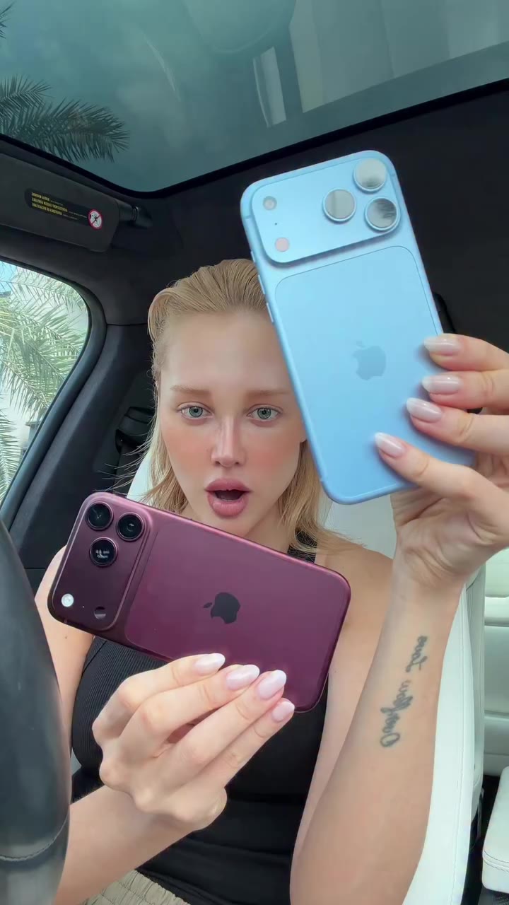 iPhone 18 pro Max Bordô ou glacial? Qual eu fico pra mim? @apple