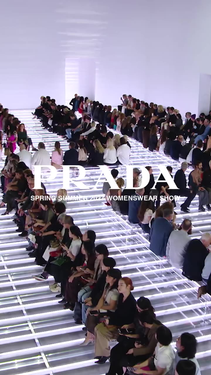 “The Skirt”, the Prada Spring/Summer 2027 Womenswear Fashion Show. Engineered…