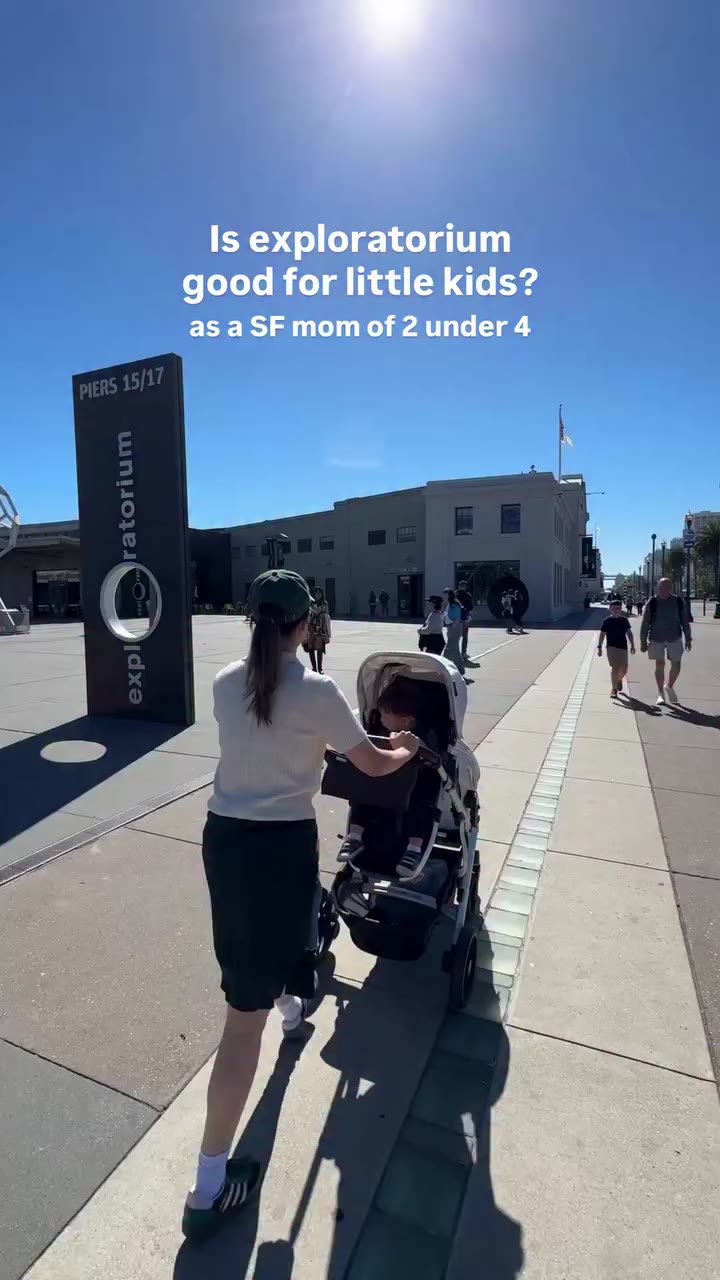 My boys LOVED being able to touch everything @exploratorium 😂 But I think for…