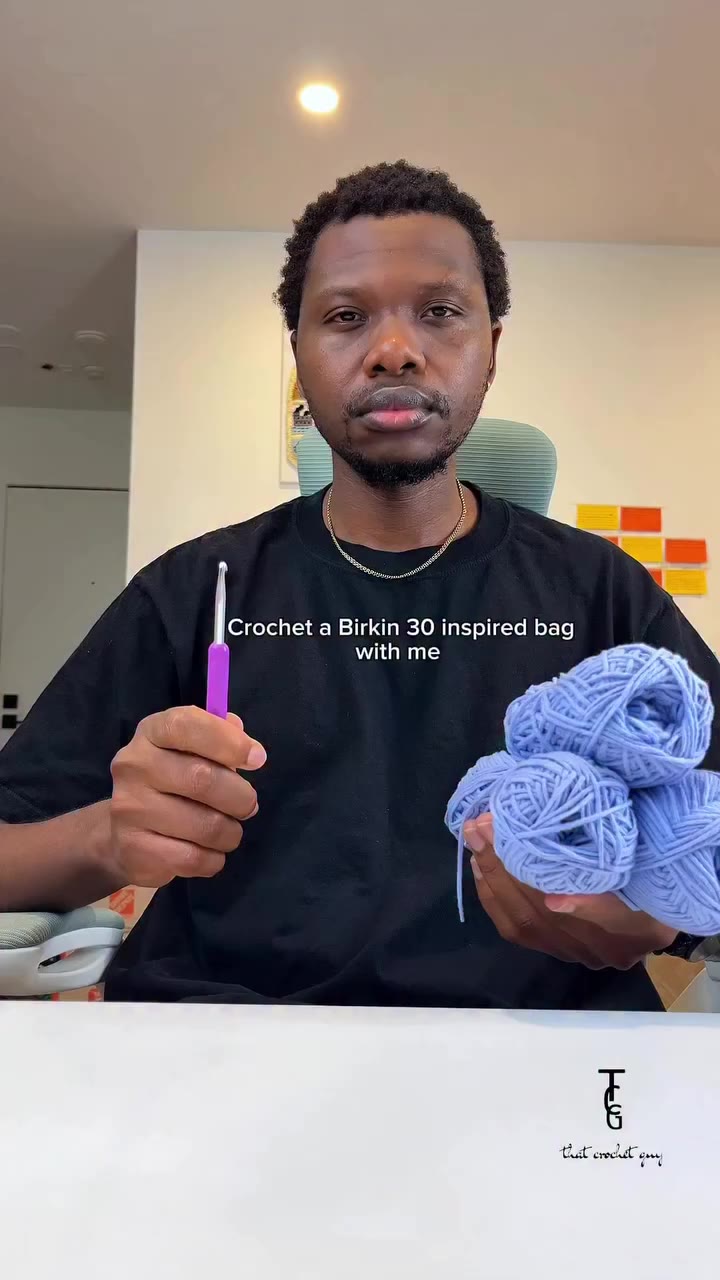 A Birkin… but make it yarn!!🧶👜 No SA, no waitlist, just stitches. Today’s…