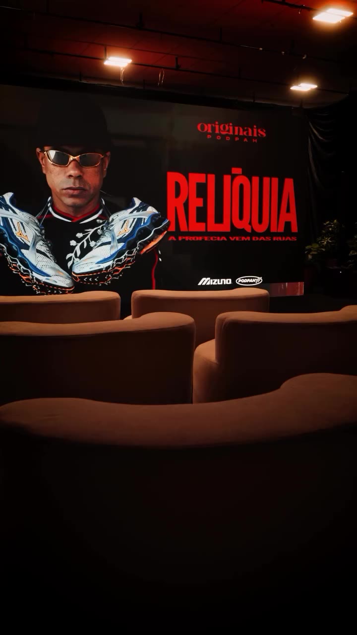 A profecia foi revelada. 🔑 “Relíquia” já está disponível no PodPahTV. Vem…