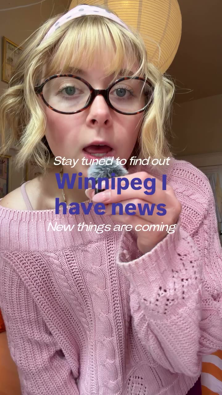 Hey Winnipeg I have a secret ⚽️💜 Winnipeg is getting a professional women’s…