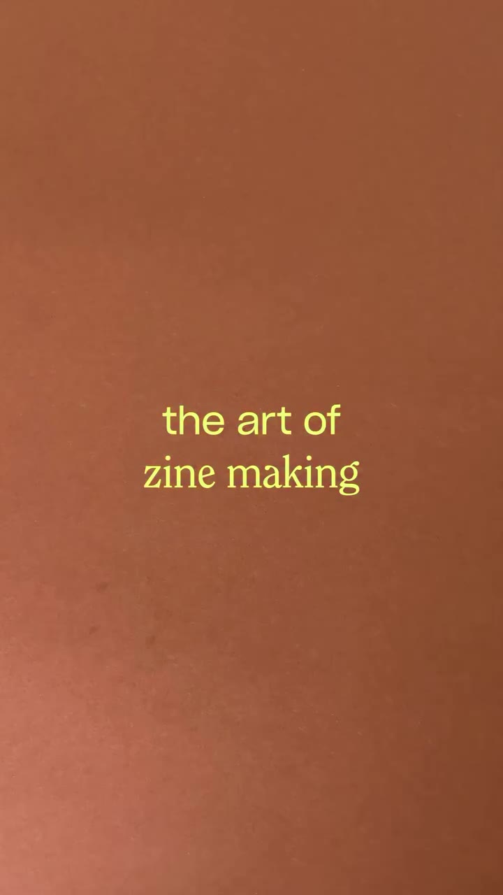 Watch us flip through the zine we made to celebrate our favorite season 🤎
