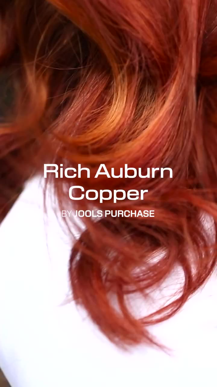 Rich Auburn Copper is the shade of the season. 🧡 Recreate @haus_of_jools'…