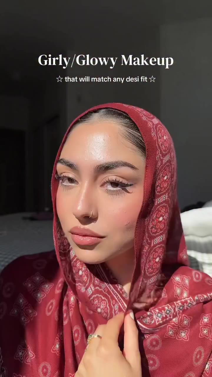 This is like if glowy skin makeup had a baby with eye-maxing makeup and it…