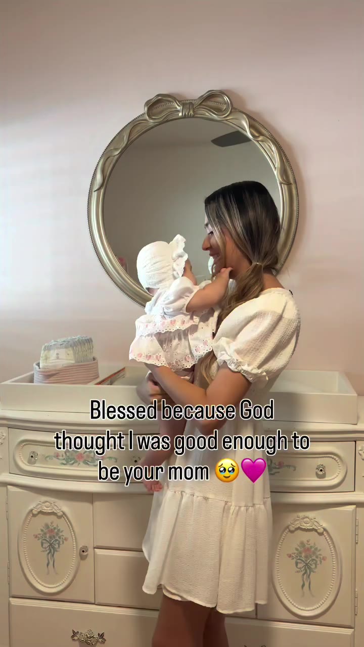 Blessed because God thought I was good enough to be your mom 🥹🩷 Truly a…