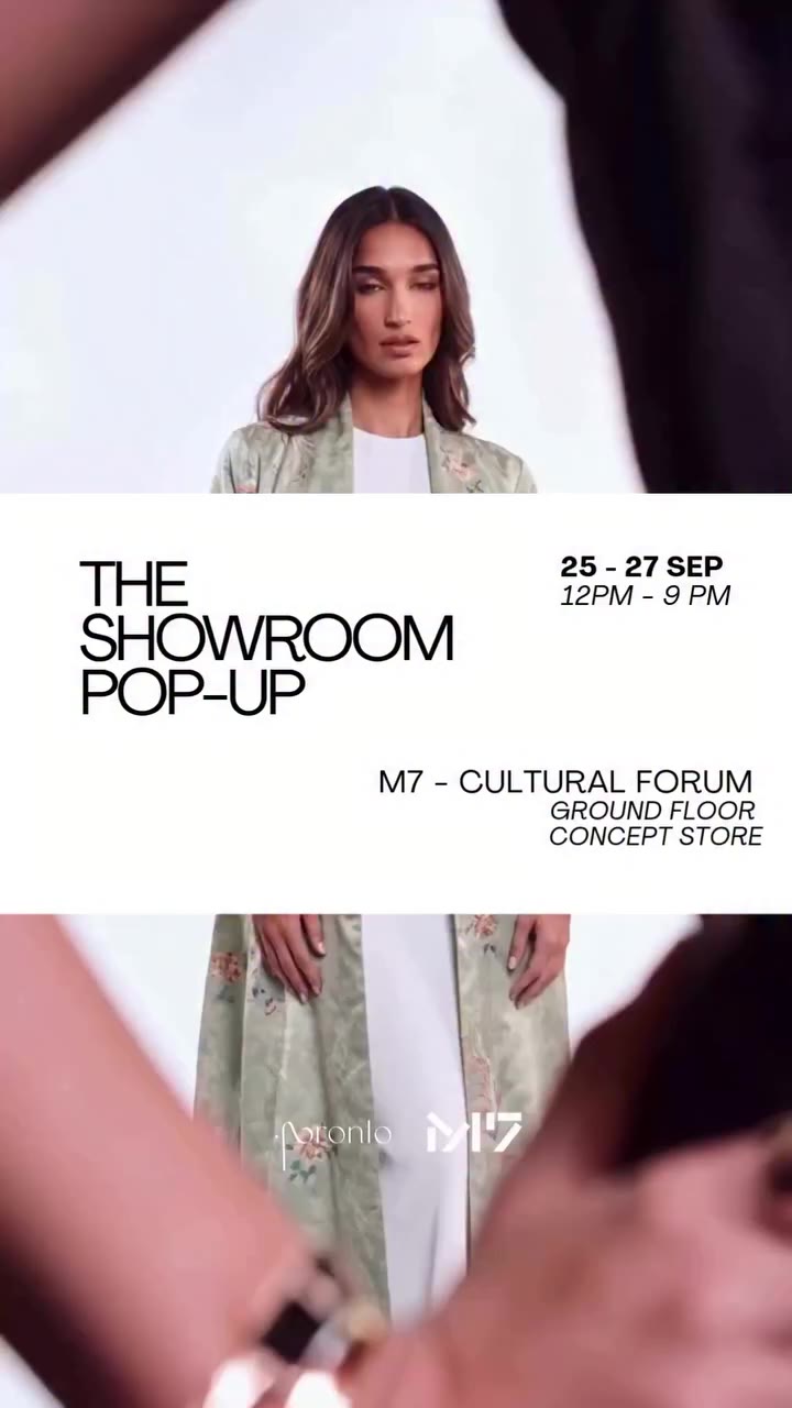 THE SHOWROOM POPUP 🫀 by Pronto and @m7.qatar Celebrate Pronto’s 3rd…