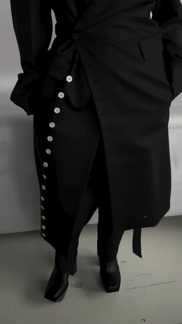 Lydia wears Gabriella Coat Made in Japan DM for password
