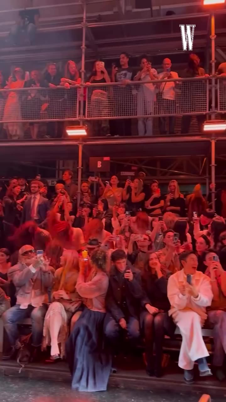 @glennmartens brought the farewell party vibes to his final @diesel show today…