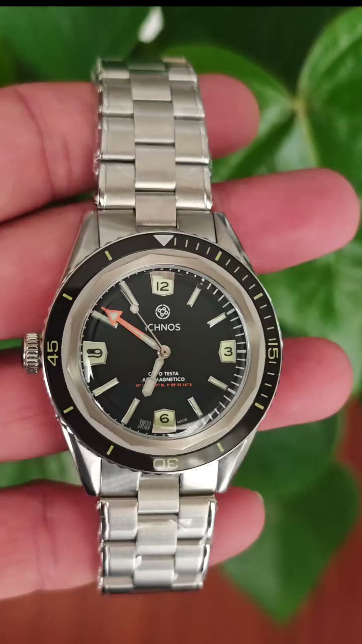 🇮🇹Porti l'orologio a destra? Ecco Ichnos Capo Testa Raja Mancino, il diver…