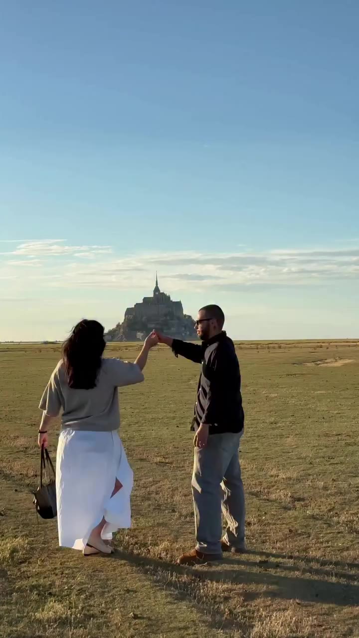 Can’t believe I got to experience this with you 💌 #love #montsaintmichel…