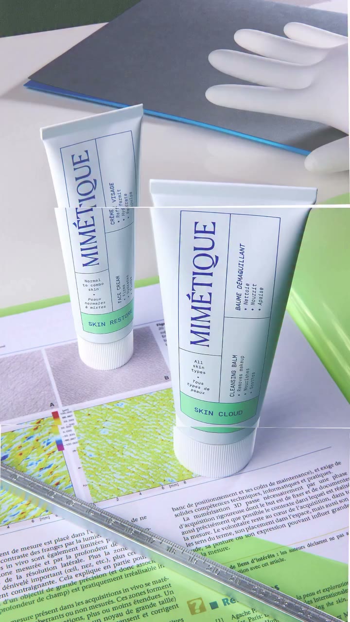 back to lab, styled. 🥼 #mimetique #lab #skincarebranding #skincare #skinproduct