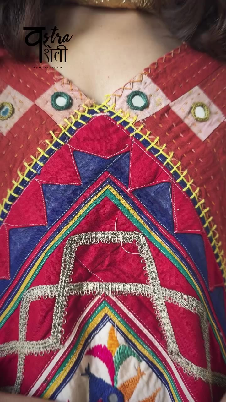 Not just a dress. A piece of Gujarati heritage, thoughtfully reimagined. 🤍…