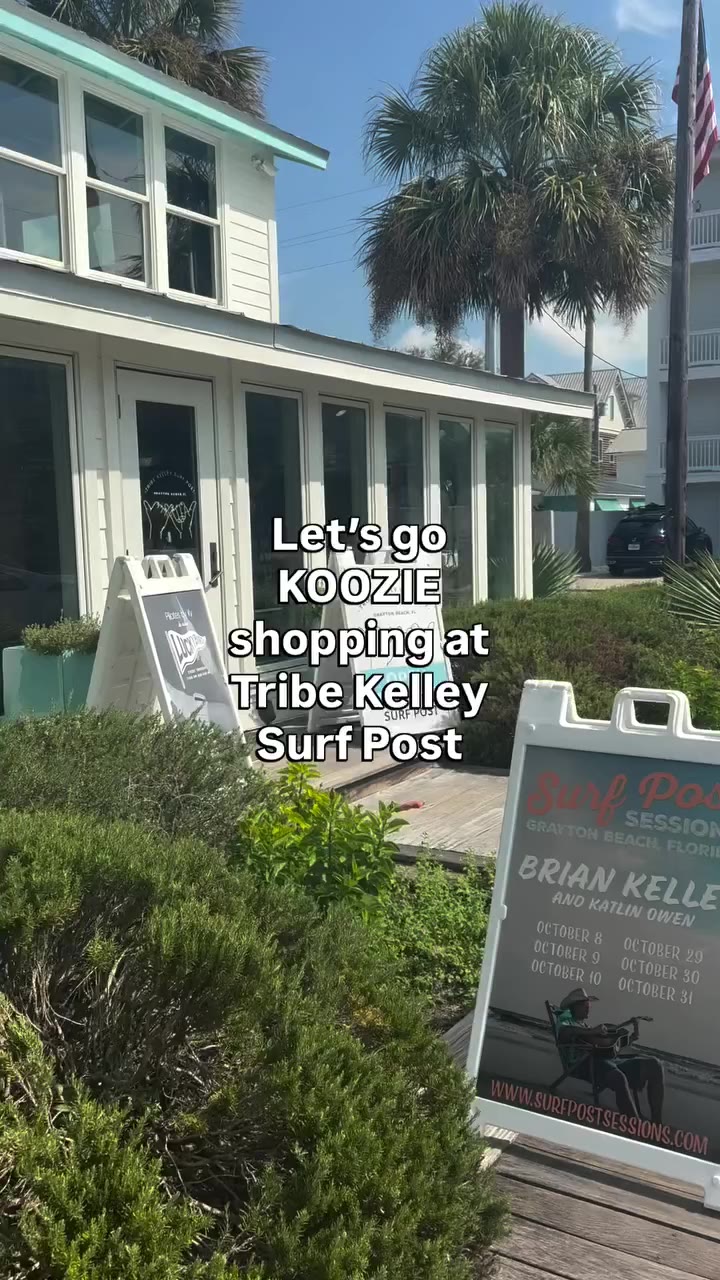 Stop by the Surf Post and check out the coolest koozie selection in town…