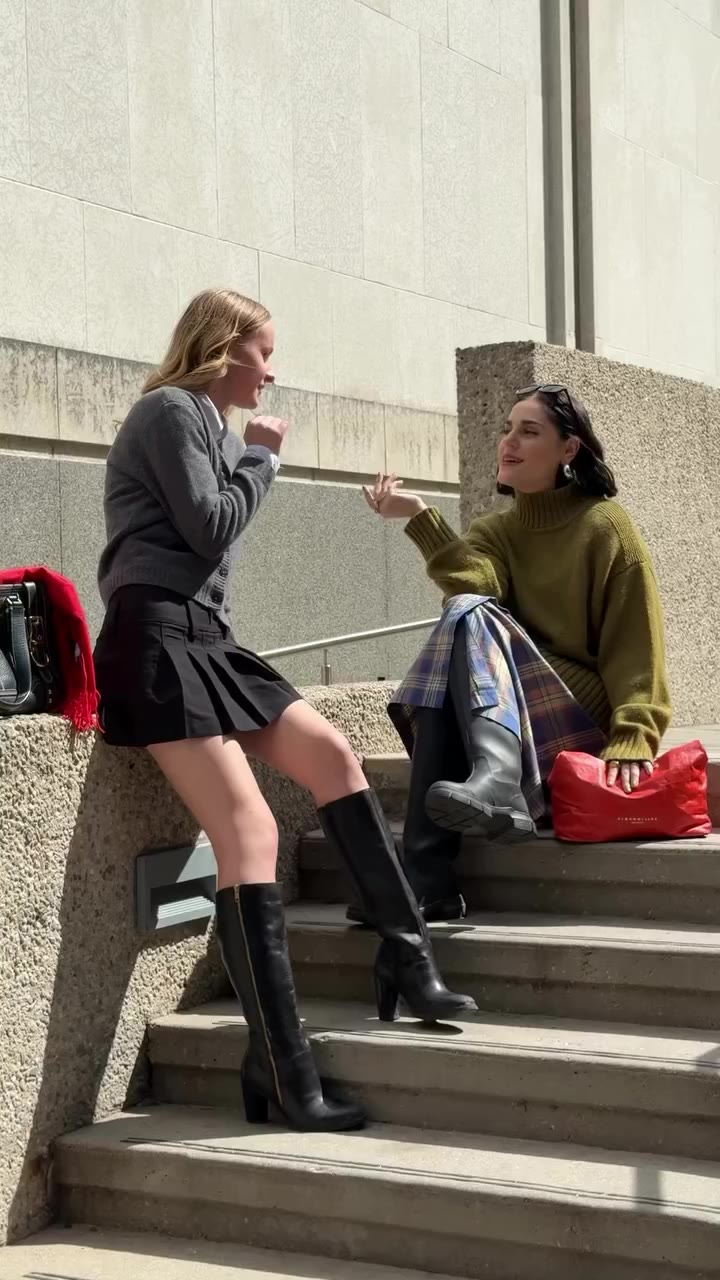 When the fits are giving “gossiping on the steps of the Met” 🤫🍂 You know you…