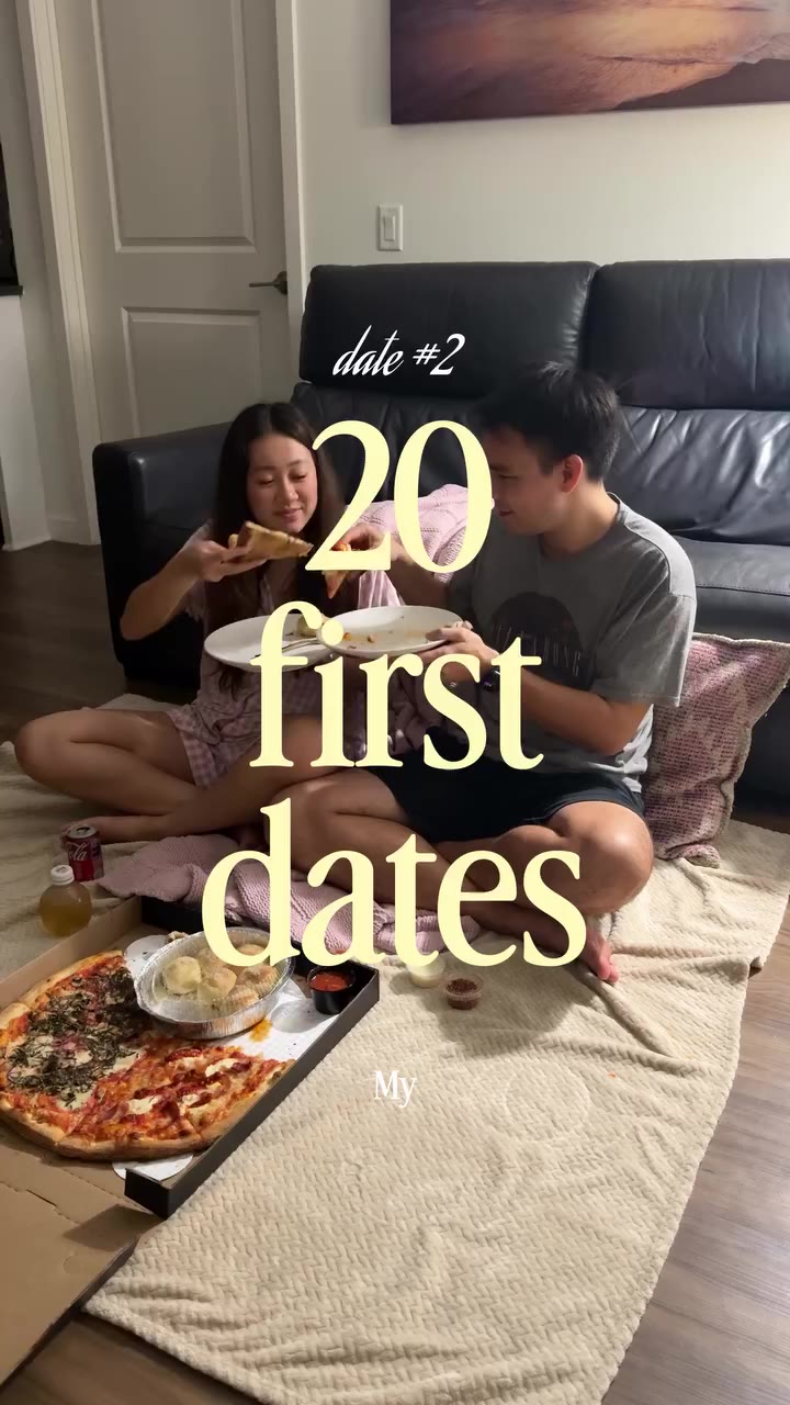 date 2 of 20 first dates 🍕🍂 we’re trying 20 date ideas we’ve never done…