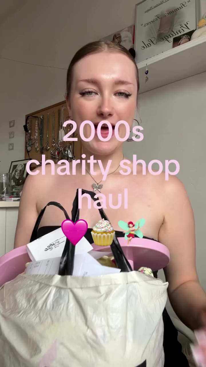 charity shop + vinted haul!!!!!! 🩷 ft @andromedawardrobelibrary my G.O.A.T…