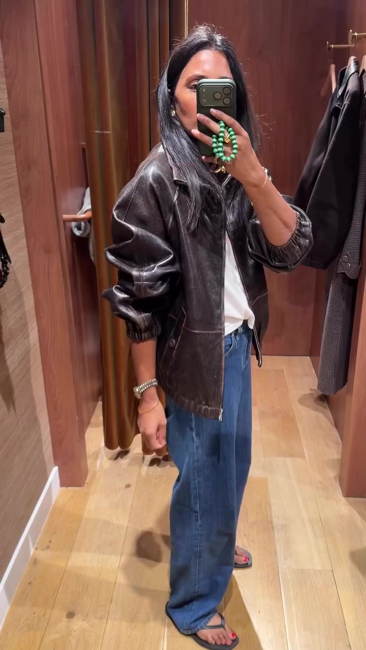 It's way too hot for jackets but I tried on some good ones Comment SHOP below…