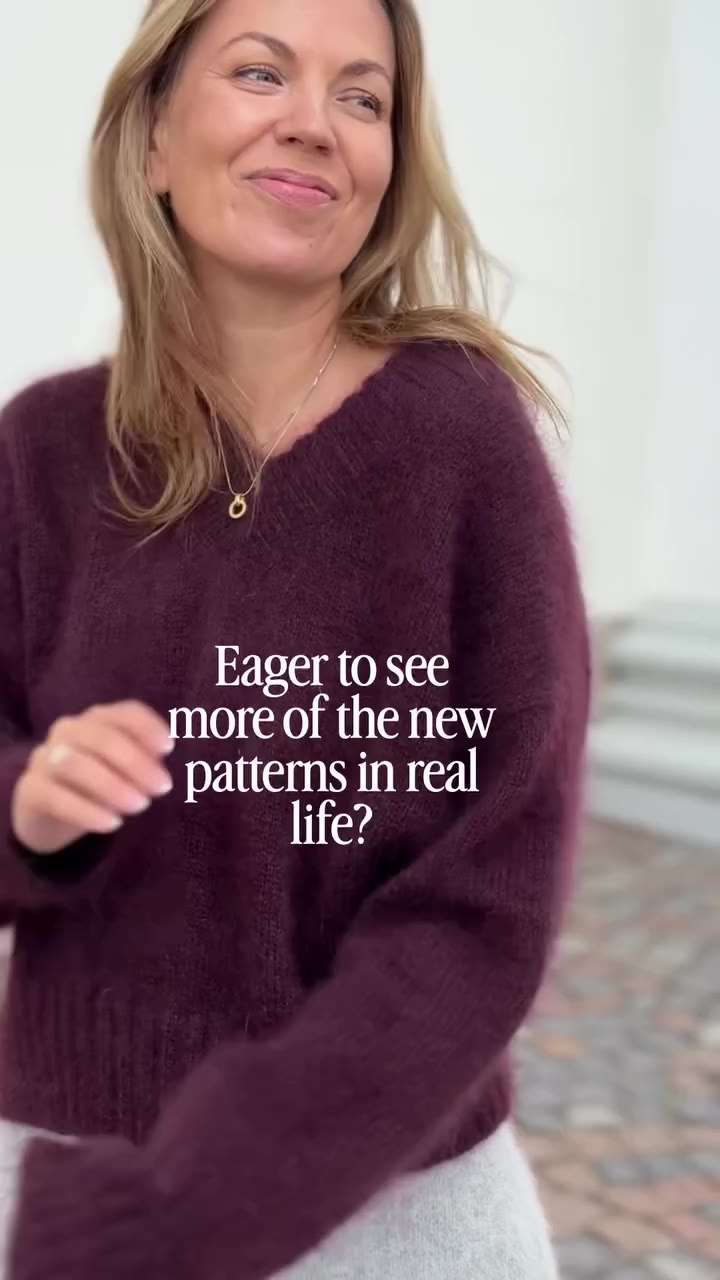 Are you eager to see more Nordic Chic book patterns in real life? 🤩 Meet…
