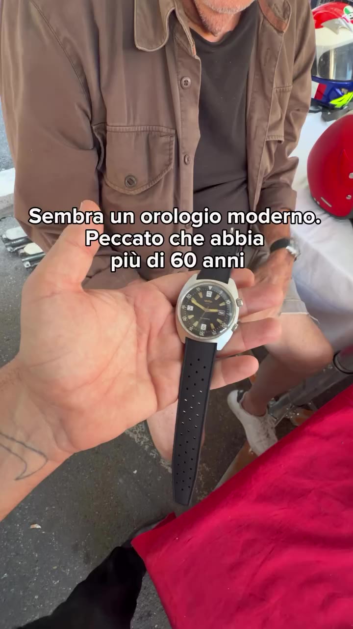 Quando i quadranti grandi non erano ancora una moda. Un Wyler Vetta vintage…