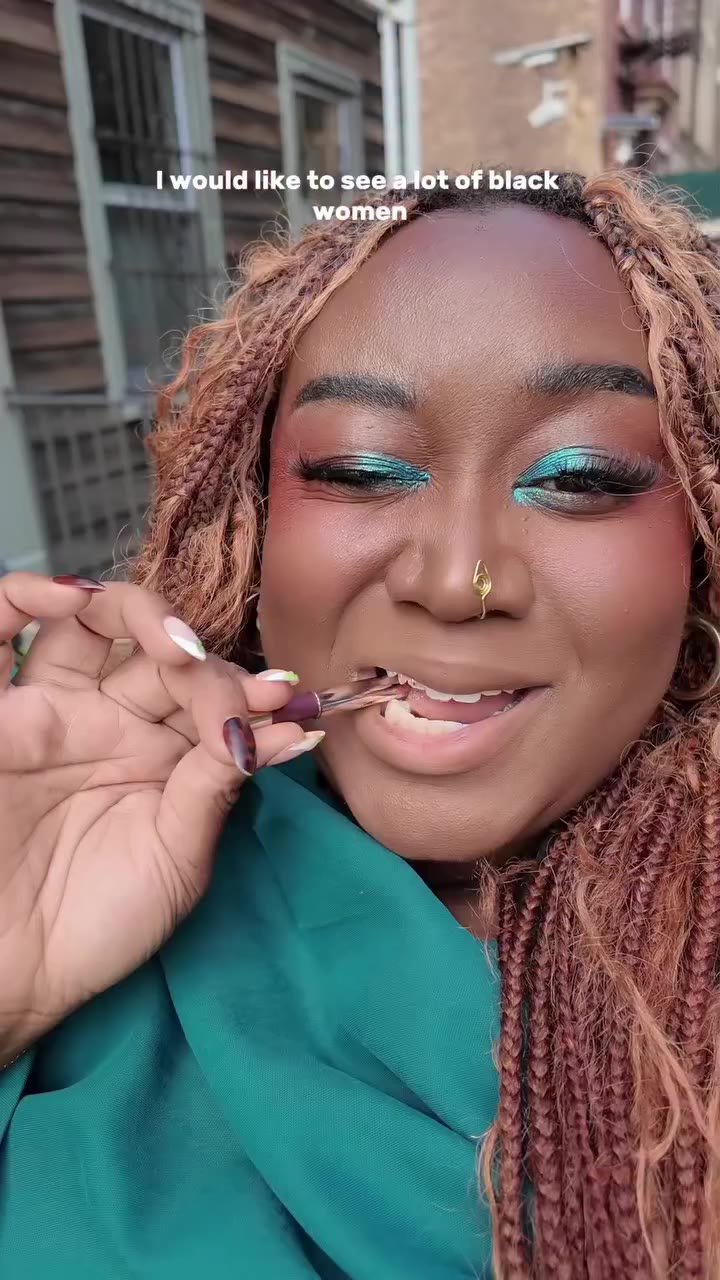 What Olandria said 🙌🏾 WEAR THE COLOR 😘 Had to do this in the most chaotic…