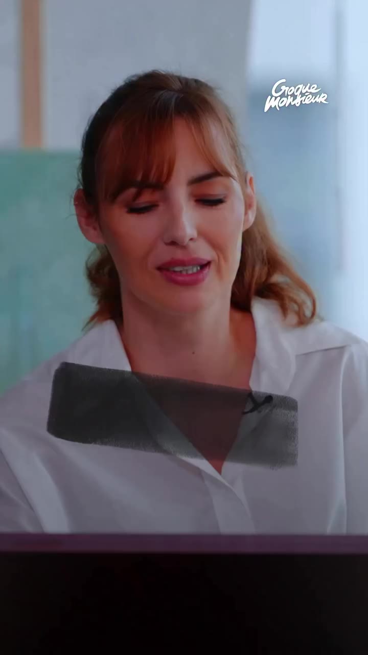 Louise Bourgoin se prête au jeu de notre nouveau podcast « Croque-Monsieur »…
