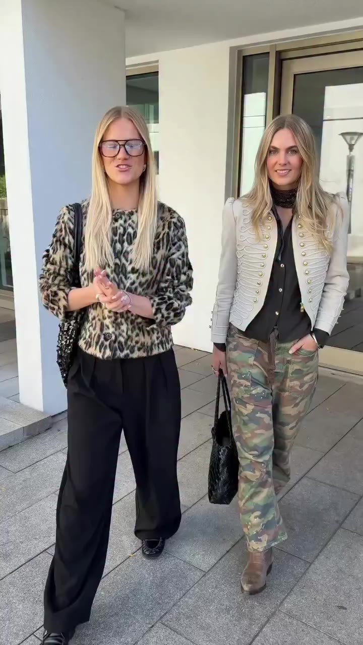Jacket season is back 🍂 here’s what Harriet & @jadejemima wore to the office…