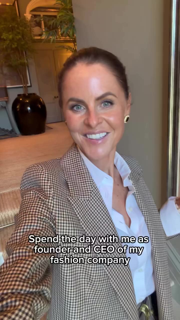 Spend a very busy day with me! 🫶🏼 From back-to-back meetings at the office…