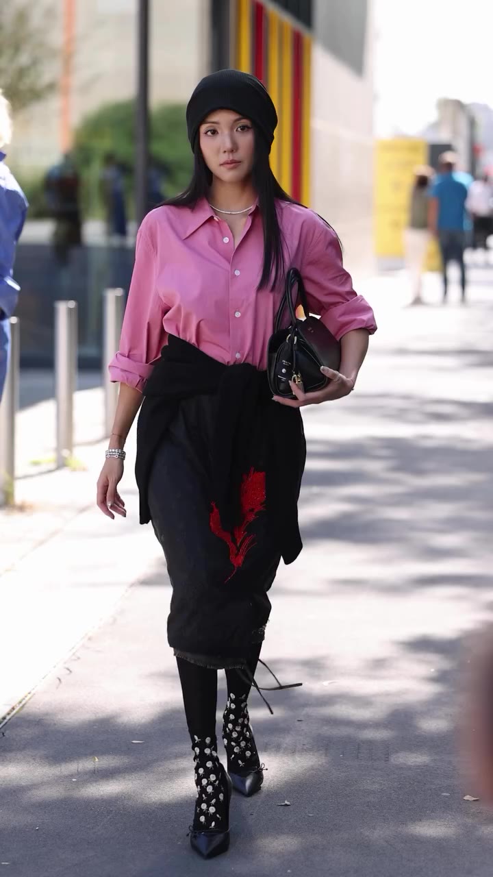 First day in Milan at @prada and the one look from @diesel because I was too…