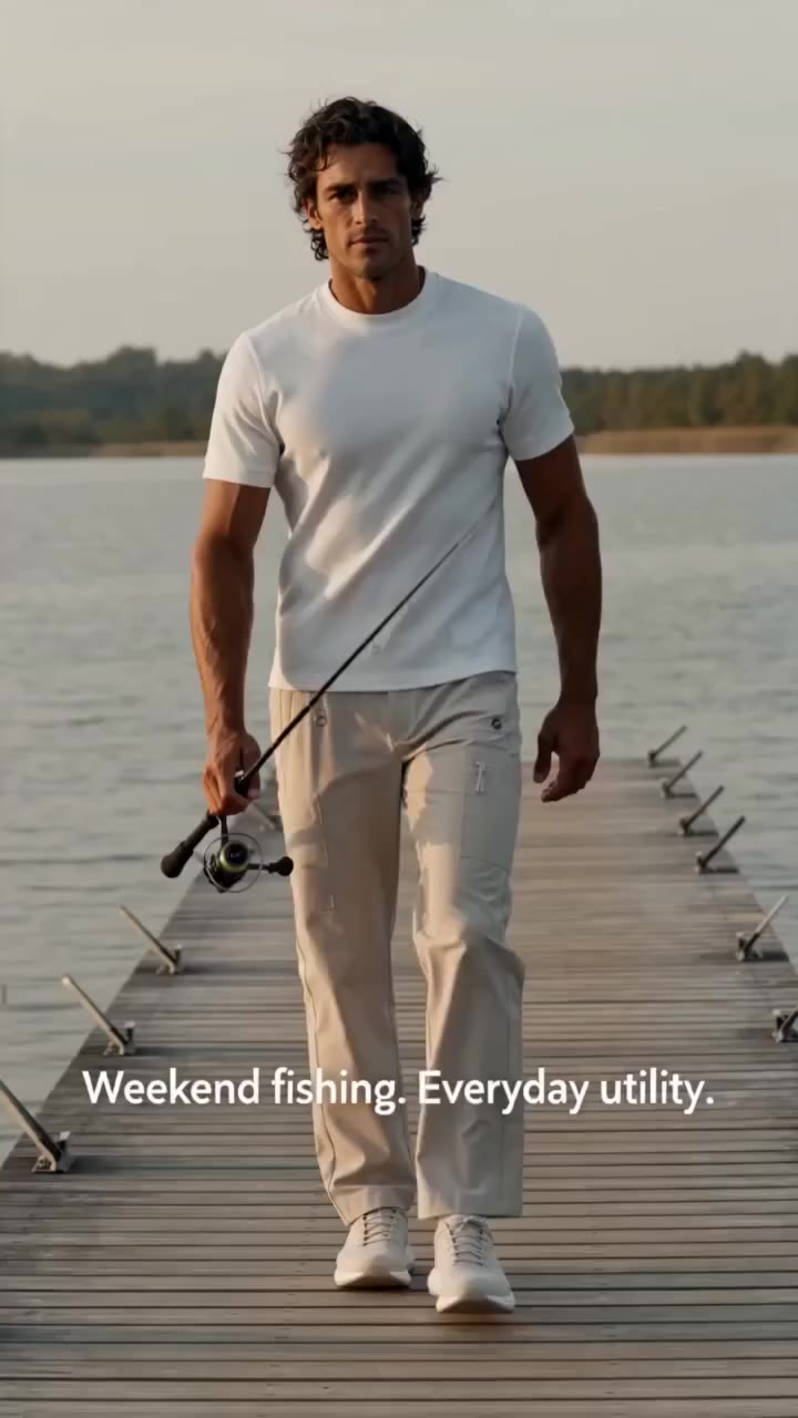 Made for the catch. 🎣 Water-resistant. Plenty of pockets. Easy to move in…