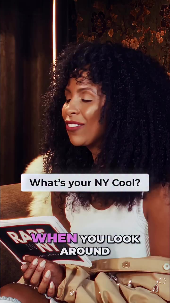 The coolest thing about New York is that nobody has to be reduced to one…