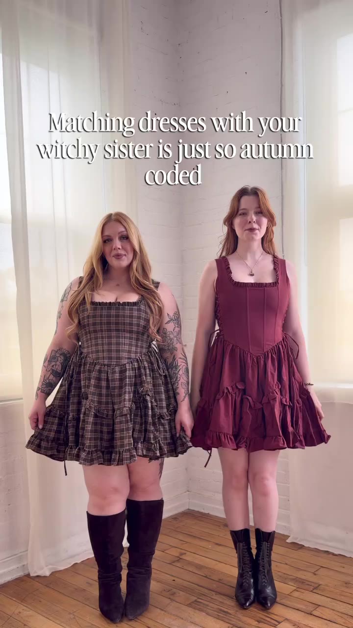 Sometimes is a Carmilla Mini 12-16 in Harvest Plaid or maybe you're the…