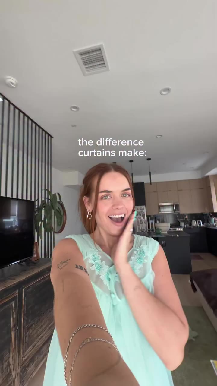 Curtains before and after Home decor upgrade!!!