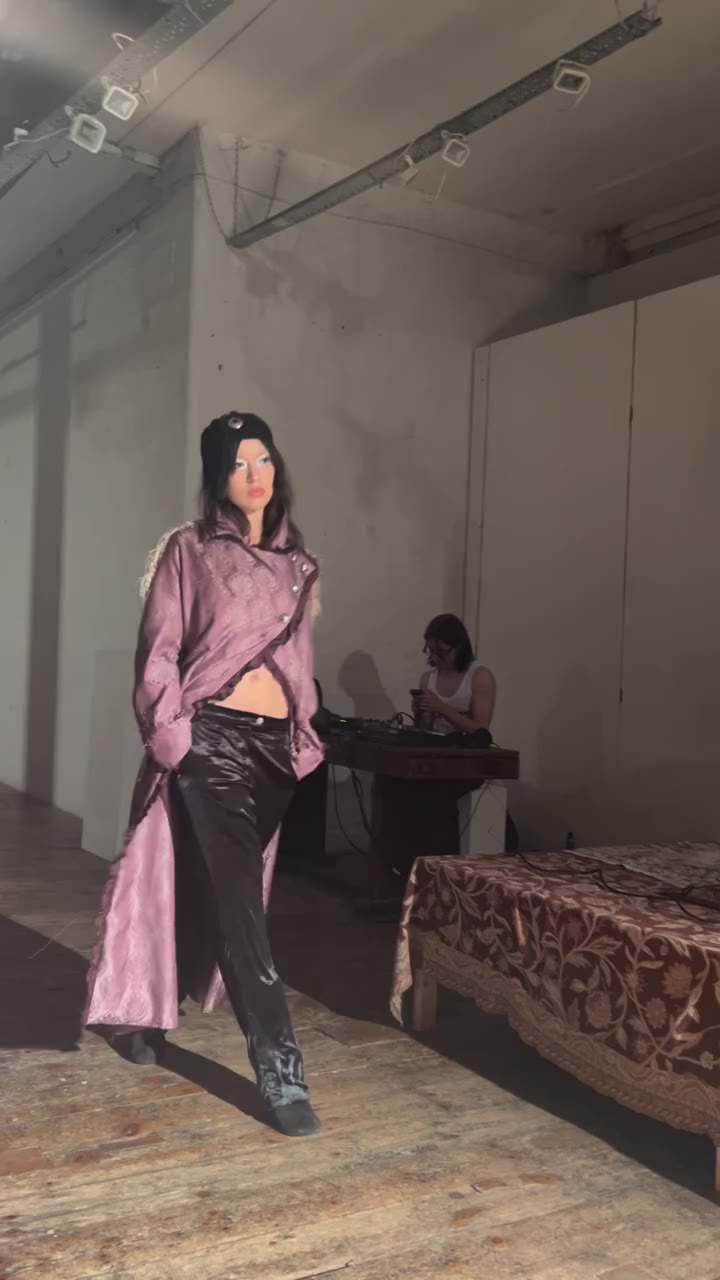 My last show this London Fashion Week was off schedule. Tuuli Turunen…