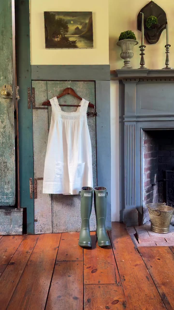 The Willow Mini Dress. Best paired with Wellies, a light sweater, and a little…