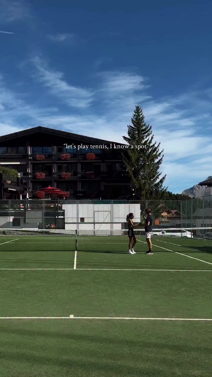 tennis in the morning, hiking in the afternoon 🎾⛰️